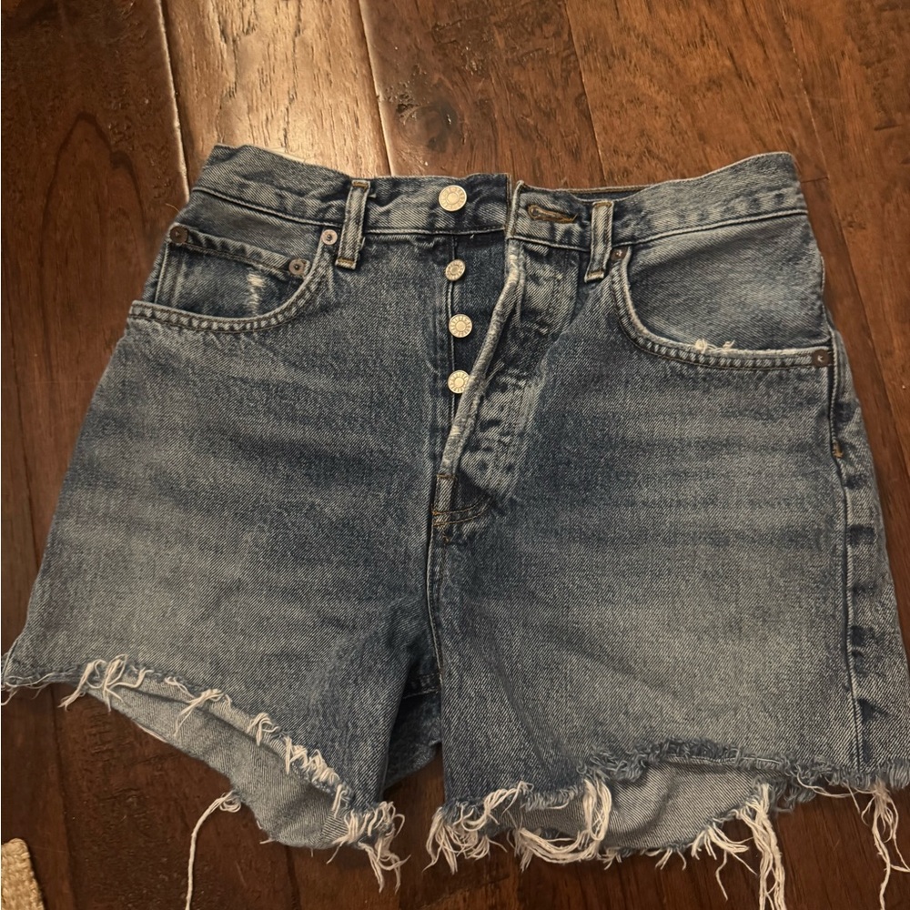 Agolde Riley Jean Shorts